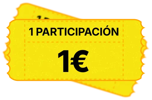 tickets - 1 participación 1 euro